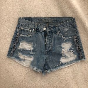 American Eagle vintage hi-rise festival shortie